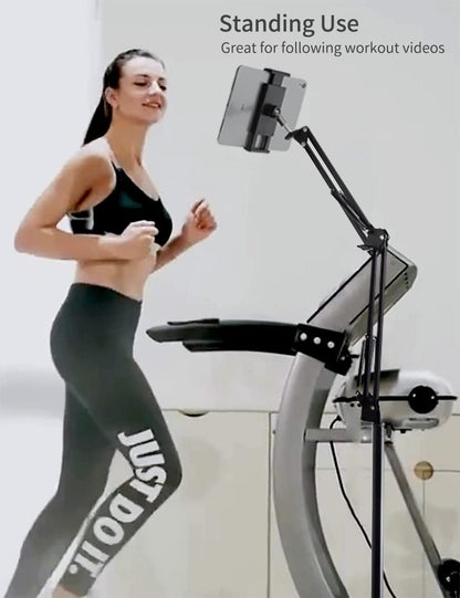 The Premium Hands-Free Adjustable Ipad/Tablet Floor Stand