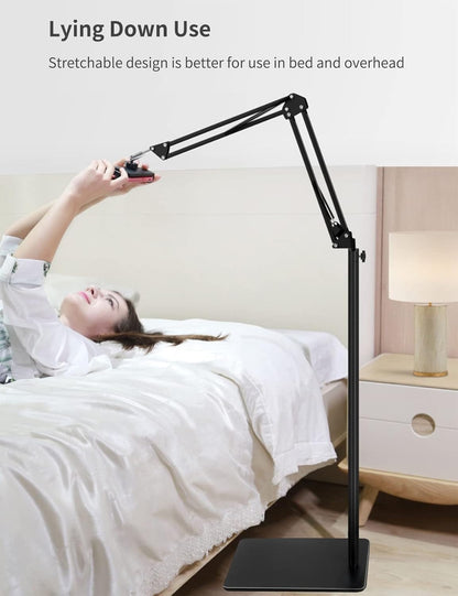 The Premium Hands-Free Adjustable Ipad/Tablet Floor Stand